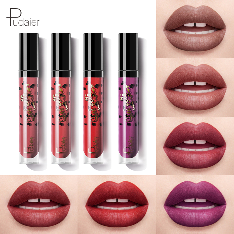 Lipstick Set 6pcs Matte Velvety Liquid Lipstick Matte Lip gloss Lip ...