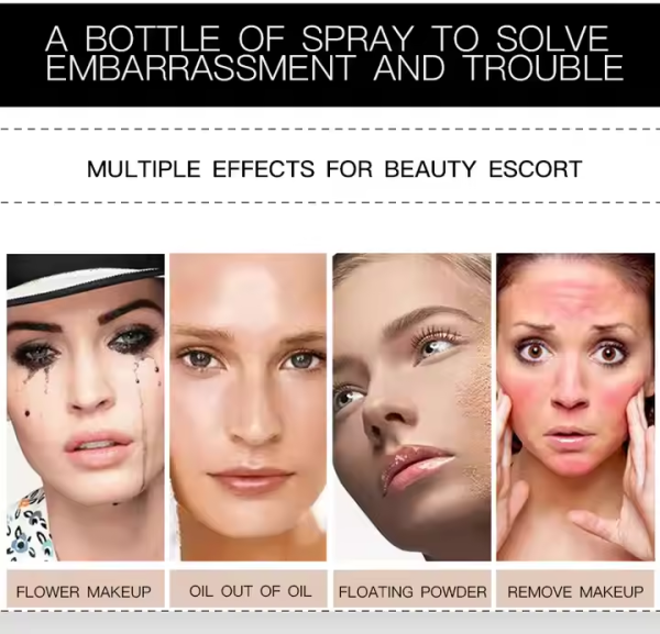 Quick-dry Matte Finish Makeup Setting Spray Long Lasting Oil Control Fix Makeup Spray Private Label OEM - Image 5