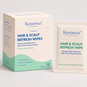 Hair & Scalp Refresh Wipes – No-Rinse Between-Wash Hair Care Wipes, 12 Count