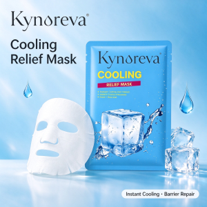 OEM Private Label Cooling Relief Mask | Instant Cool Calming Mask for Skin Heat Damage Repair, 23ml