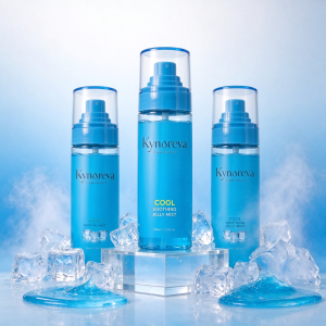 Custom Cool Soothing Jelly Mist, Instant Cooling & Centella Calming Spray, After Sun Repair, Private Label OEM Wholesale