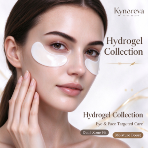 Custom Hydrogel Collagen Eye Patches, Anti-Wrinkle Under Eye Pads for Dark Circles, Puffiness & Fine Lines