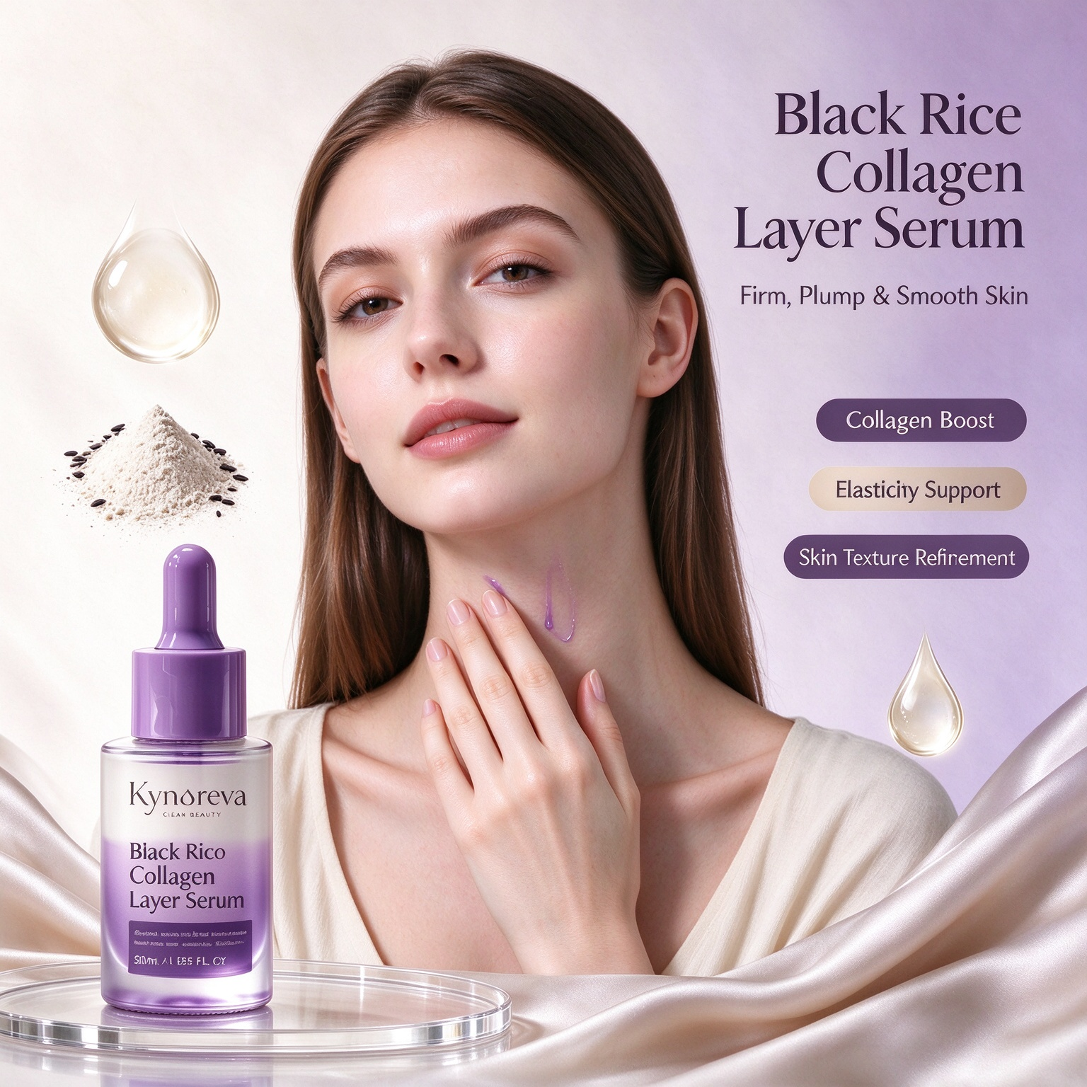 Milky Serum & Particle Serum Collection – Custom OEM/ODM Facial Serum Solution Private Label Hydrating, Repairing & Brightening Serum Series with PDRN, Hyaluronic Acid, Niacinamide, Collagen & Antioxidant Complex - Image 5
