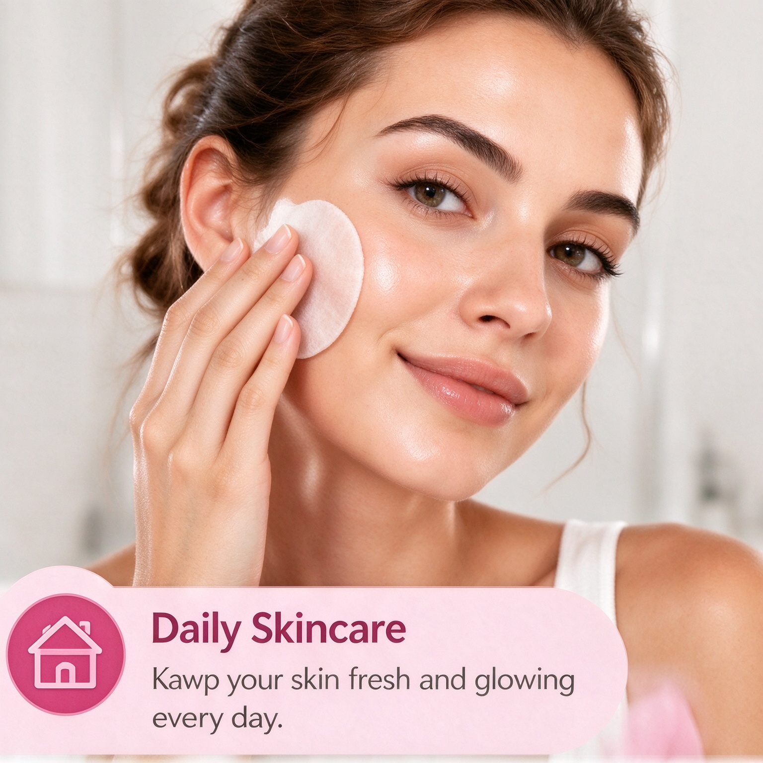 OEM Collagen Anti-Wrinkle Facial Toner Pads 120ml Moisturizing Repair Cotton Pads Hydrating Brightening Skin Care Pads for Face - Image 4
