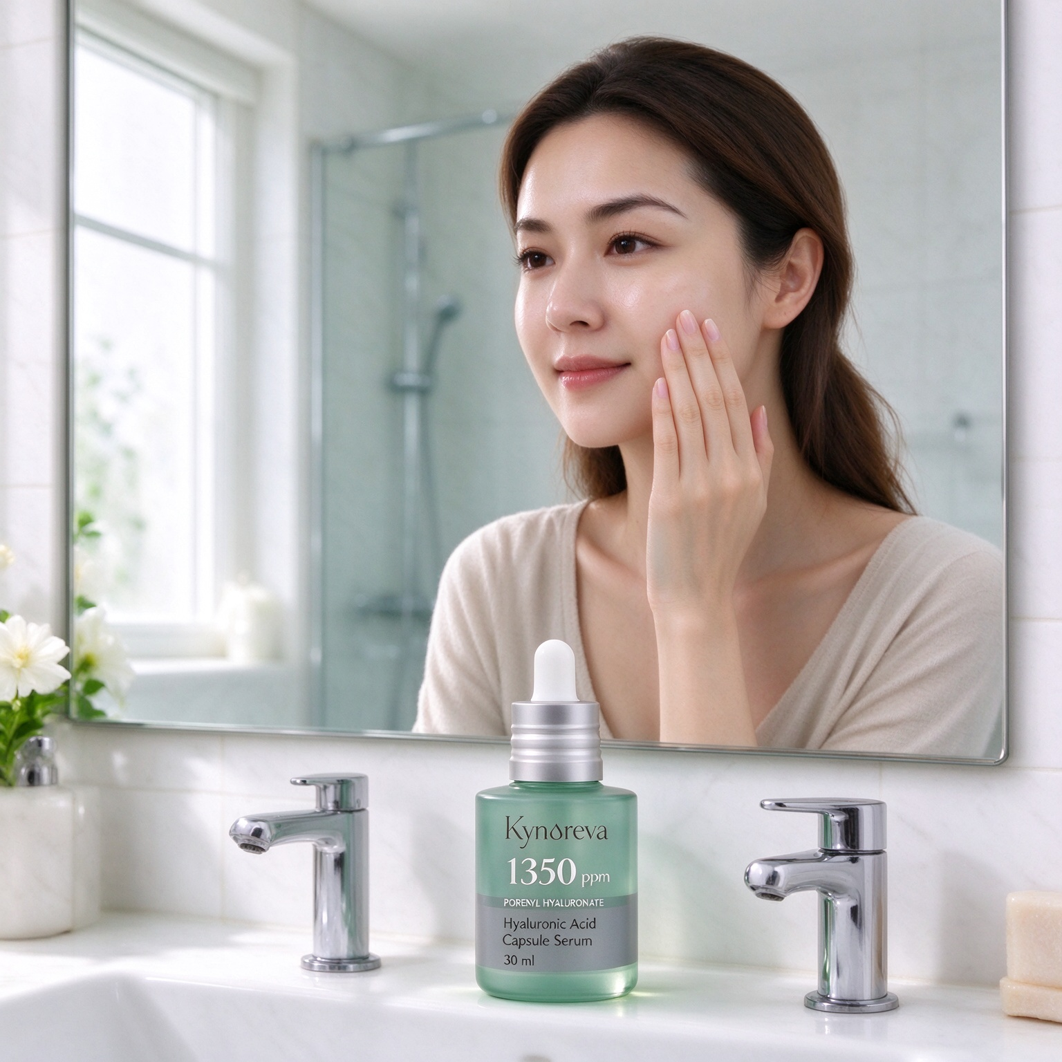 PDRN Hyaluronic Acid Capsule Serum – 1350ppm Skin Repair & Deep Hydration Anti-Aging Facial Serum - Image 3