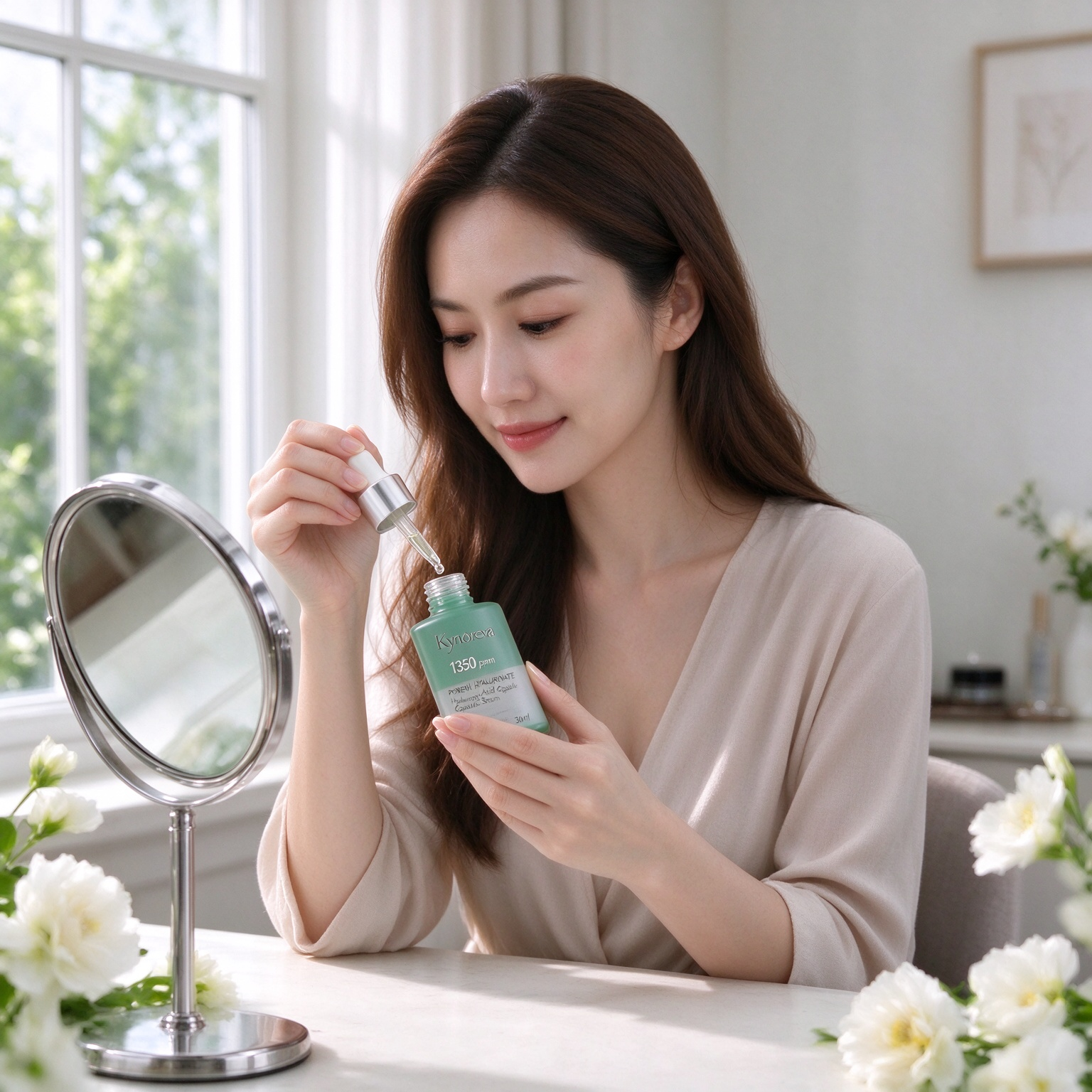 PDRN Hyaluronic Acid Capsule Serum – 1350ppm Skin Repair & Deep Hydration Anti-Aging Facial Serum - Image 4