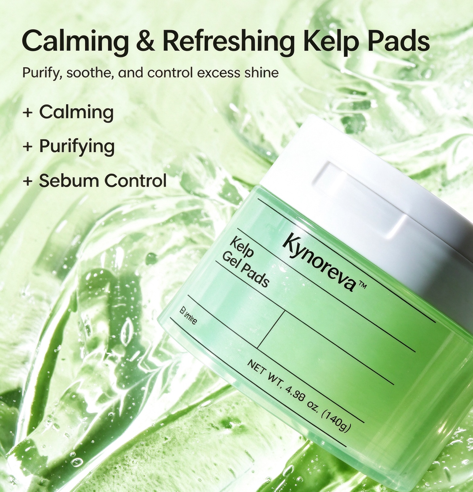 GEL TONER PADS SERIES – Multi-Functional Gel Facial Pads with Niacinamide, Ceramide, Collagen & Marine Extracts for Customized Skincare Solutions - Image 6