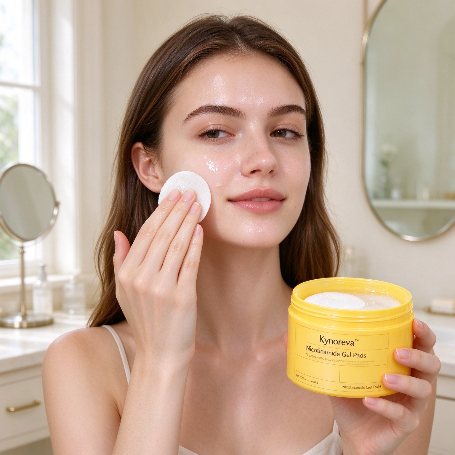 GEL TONER PADS SERIES – Multi-Functional Gel Facial Pads with Niacinamide, Ceramide, Collagen & Marine Extracts for Customized Skincare Solutions - Image 7